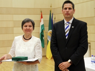 Megyenapi kitüntetések - fotó: Sándor Judit