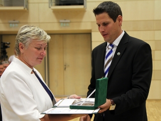 Megyenapi kitüntetések - fotó: Sándor Judit