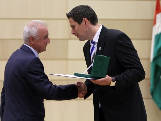 Megyenapi kitüntetések - fotó: Sándor Judit