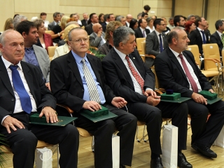 Megyenapi kitüntetések - fotó: Sándor Judit