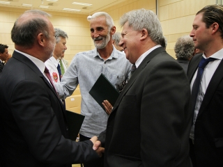 Megyenapi kitüntetések - fotó: Sándor Judit