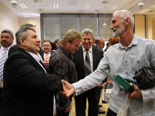 Megyenapi kitüntetések - fotó: Sándor Judit