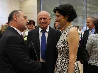 Megyenapi kitüntetések - fotó: Sándor Judit