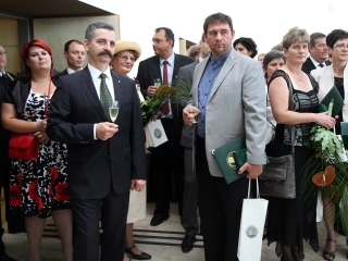 Megyenapi kitüntetések - fotó: Sándor Judit