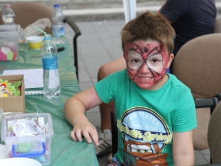 Megyenapi kirakodós a Városháza téren - fotó: Sándor Judit