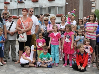 Megyenapi kirakodós a Városháza téren - fotó: Sándor Judit