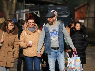 Februári forgatag a Szalki-szigeten - fotó: 