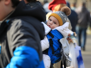 Februári forgatag a Szalki-szigeten - fotó: 