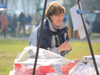 Februári forgatag a Szalki-szigeten - fotó: 