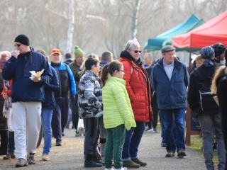 Februári forgatag a Szalki-szigeten - fotó: 