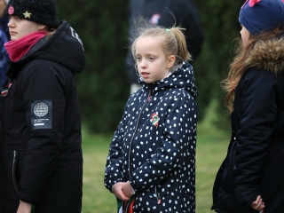 Megemlékezés és koszorúzás a forradalmi emlékműnél - fotó: 