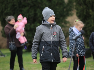 Megemlékezés és koszorúzás a forradalmi emlékműnél - fotó: 