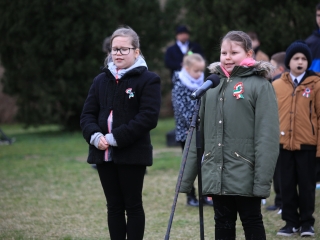 Megemlékezés és koszorúzás a forradalmi emlékműnél - fotó: 