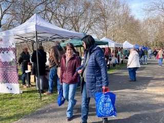 Csalogató forgatag a Szalki-szigeten - fotó: 