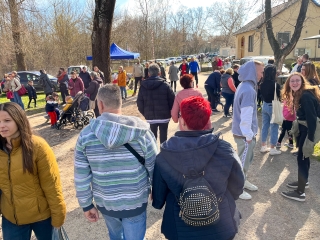 Csalogató forgatag a Szalki-szigeten - fotó: 