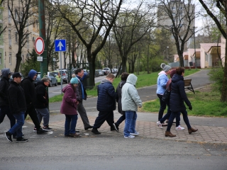 Kékben ragyogó séta a "jószoli" csapatával - fotó: 
