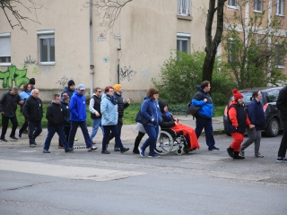 Kékben ragyogó séta a "jószoli" csapatával - fotó: 