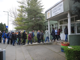 Kékben ragyogó séta a "jószoli" csapatával - fotó: 