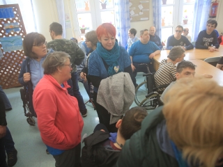 Kékben ragyogó séta a "jószoli" csapatával - fotó: 