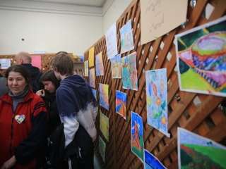 Kékben ragyogó séta a "jószoli" csapatával - fotó: 