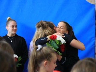 Tornászok fogadása az Eb után - fotó: 