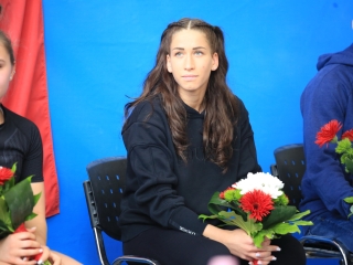 Tornászok fogadása az Eb után - fotó: 