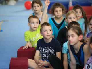 Tornászok fogadása az Eb után - fotó: 