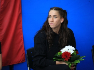 Tornászok fogadása az Eb után - fotó: 