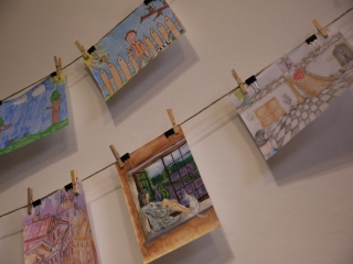 Rajzkiállítás és növendékkoncert a Sándor Frigyes Hét nyitónapján - fotó: 