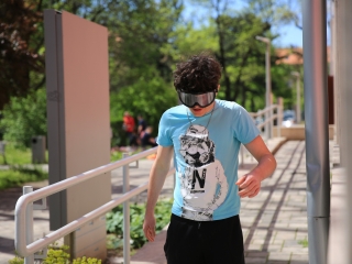 Életmentő diákok a Kultik Moziban és környékén - fotó: 