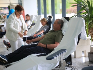 Sportolói Véradás Rekordkísérlettel - fotó: 