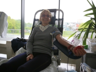 Sportolói Véradás Rekordkísérlettel - fotó: 