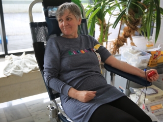 Sportolói Véradás Rekordkísérlettel - fotó: 