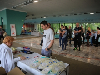 Sportolói Véradás Rekordkísérlettel - fotó: 