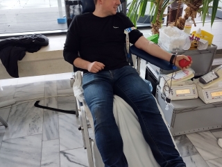 Sportolói Véradás Rekordkísérlettel - fotó: 