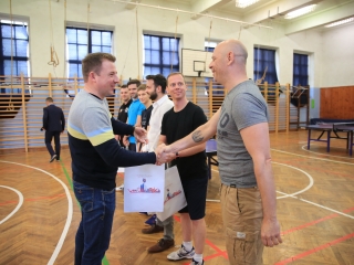 Asztaliteniszezők köszöntése - fotó: 