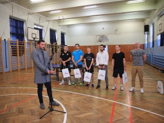 Asztaliteniszezők köszöntése - fotó: 