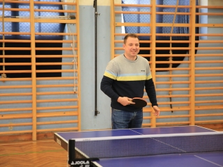 Asztaliteniszezők köszöntése - fotó: 