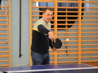 Asztaliteniszezők köszöntése - fotó: 