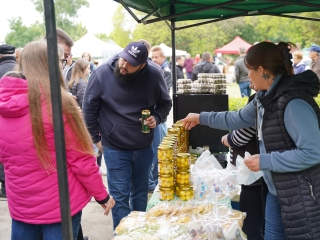 Bőséges kínálat a Szalki-szigeten - fotó: 