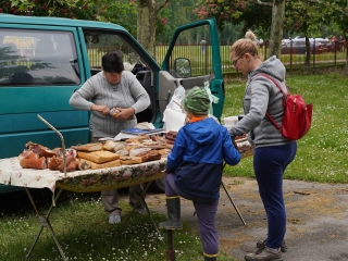 Bőséges kínálat a Szalki-szigeten - fotó: 