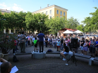 Demonstráció a státusztörvény ellen - fotó: 