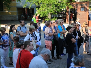 Demonstráció a státusztörvény ellen - fotó: 