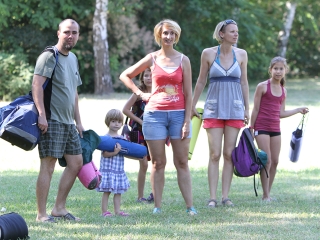 Cimbora Tábor a kempingben - fotó: 