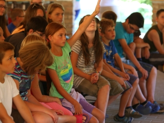 Cimbora Tábor a kempingben - fotó: 