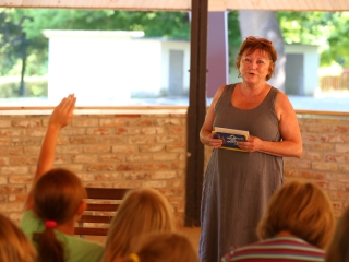 Cimbora Tábor a kempingben - fotó: 