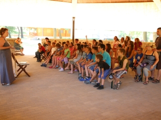 Cimbora Tábor a kempingben - fotó: 