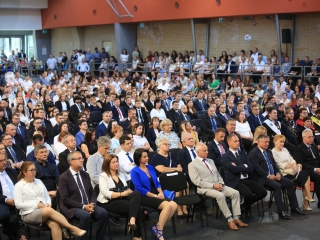 Diplomaátadó pillanatképek a Dunaújvárosi Egyetemen - fotó: 