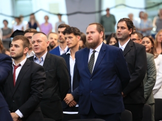 Diplomaátadó pillanatképek a Dunaújvárosi Egyetemen - fotó: 