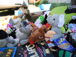 Közösségi kincsvadászat a volt újtelepi iskola udvarán - fotó: 